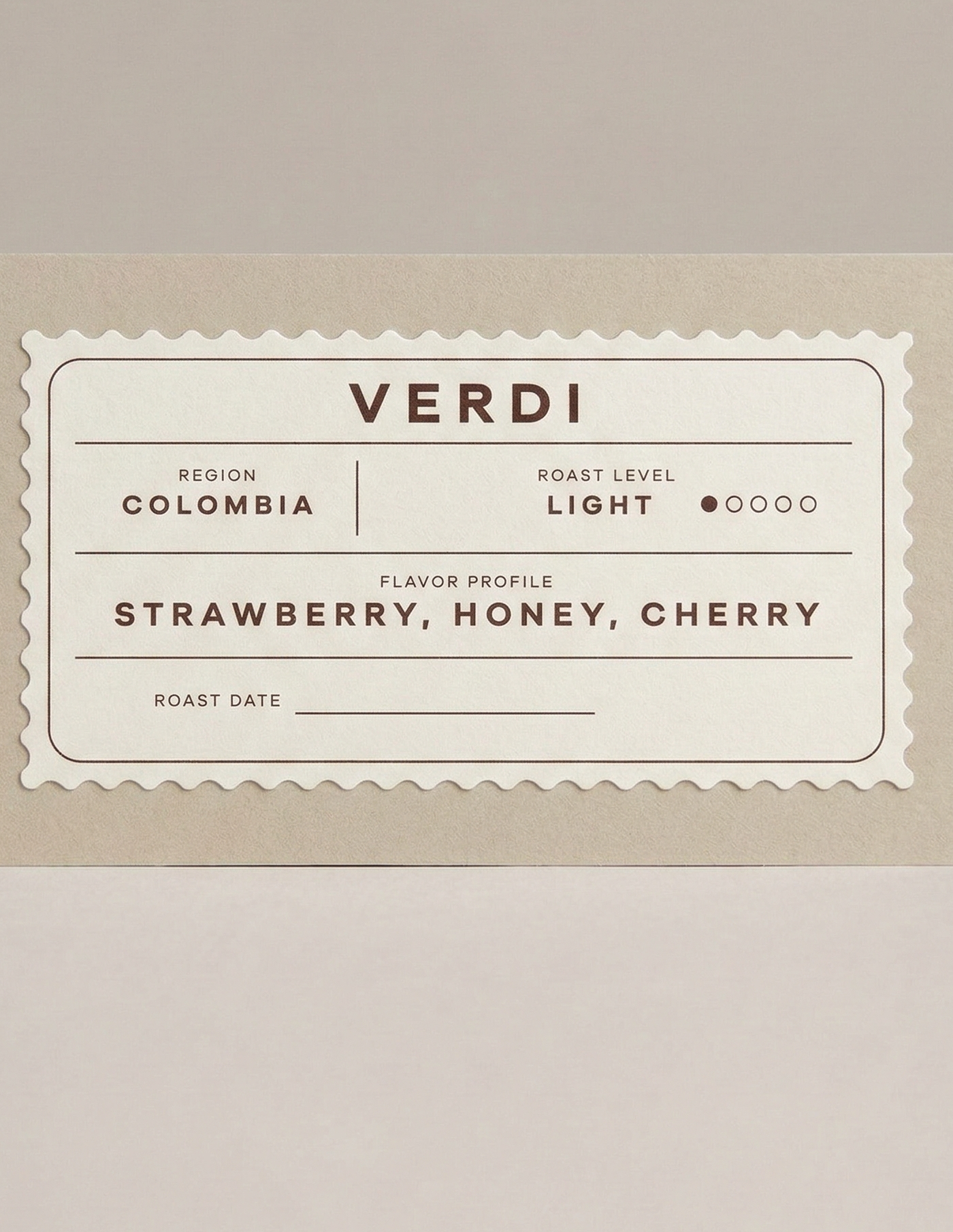 Verdi - Roast level: Light Brewing: Best for Pour-Over