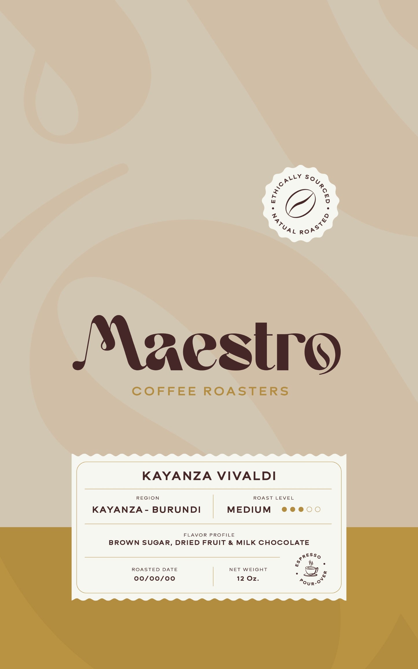 Kayanza Vivaldi - Roast level: Medium
