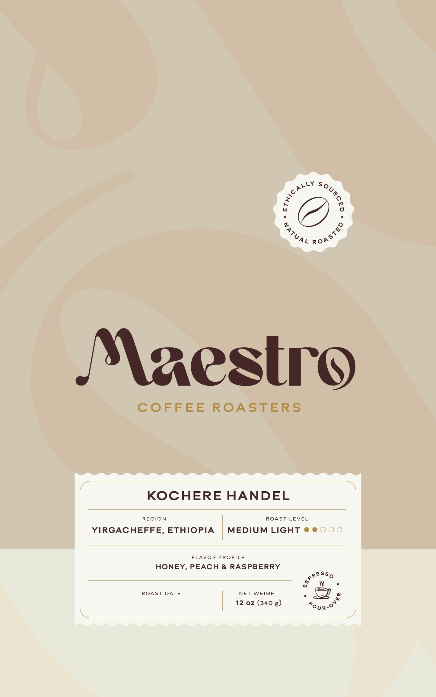 Kochere Handel - Roast Level: Medium Light