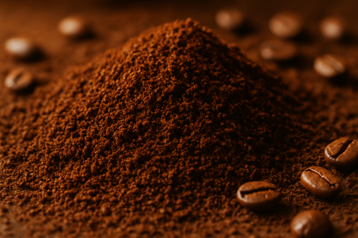 ground coffee