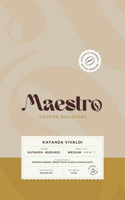 Kayanza Vivaldi - Roast level: Medium